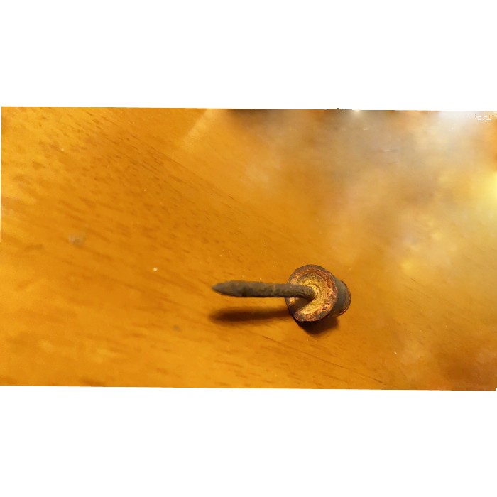 小田原城の常盤木門金属プレートの製作