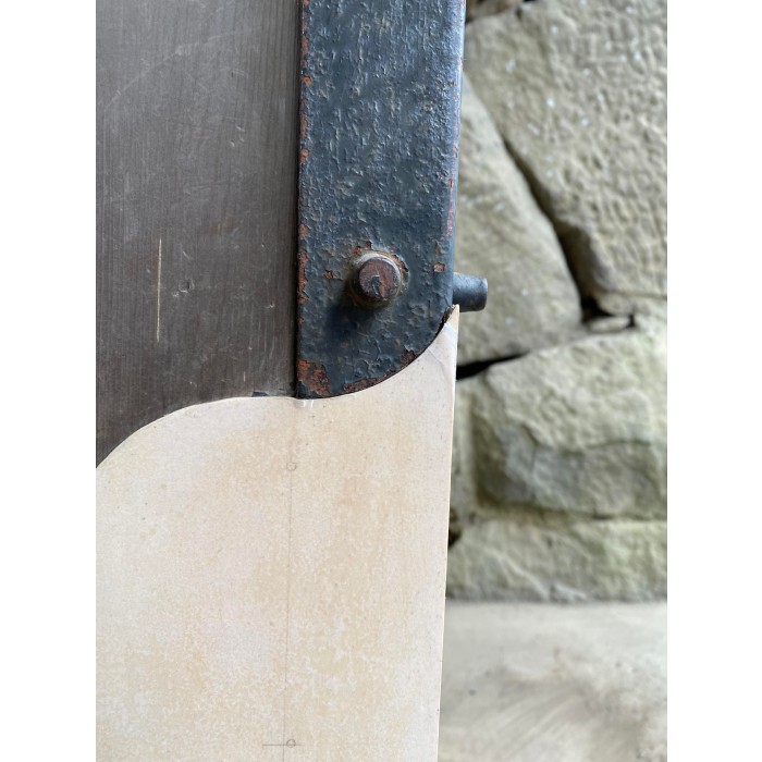 小田原城の常盤木門金属プレートの製作