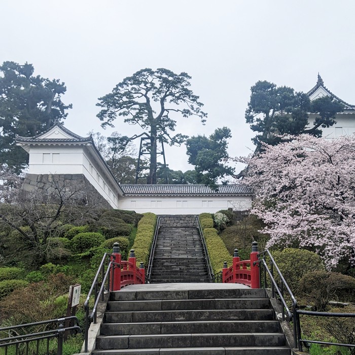 小田原城の常盤木門金属プレートの製作