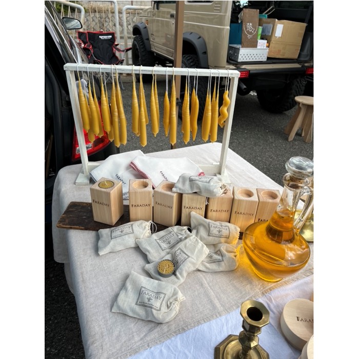 『FARADAY』さんの 蜜蝋ケースを製作