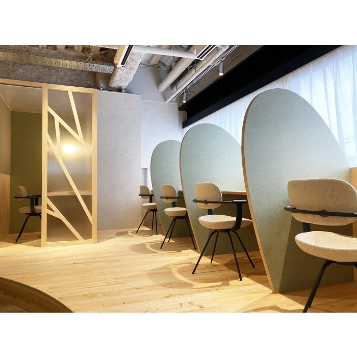 『アルテリア・ネットワークス』さんのサテライトオフィスの什器製作