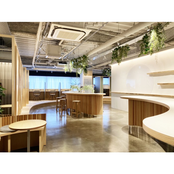 『アルテリア・ネットワークス』さんのサテライトオフィスの什器製作