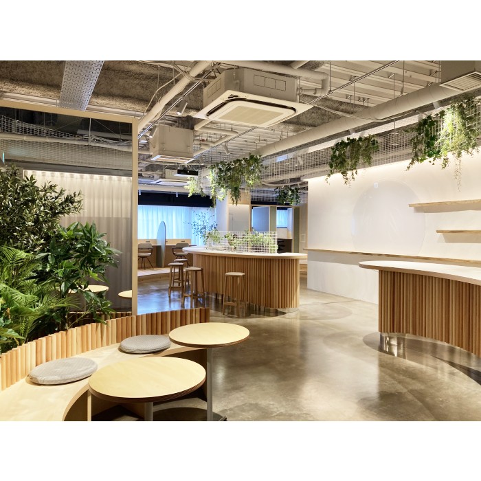 『アルテリア・ネットワークス』さんのサテライトオフィスの什器製作