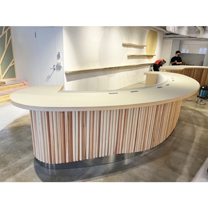 『アルテリア・ネットワークス』さんのサテライトオフィスの什器製作