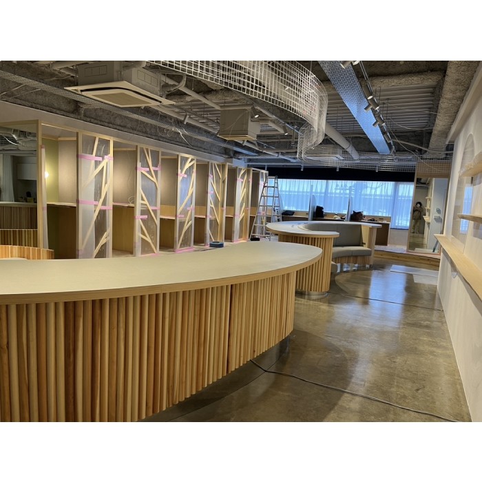 『アルテリア・ネットワークス』さんのサテライトオフィスの什器製作