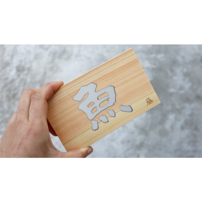 魚藤さん　お寿司プレートの製作