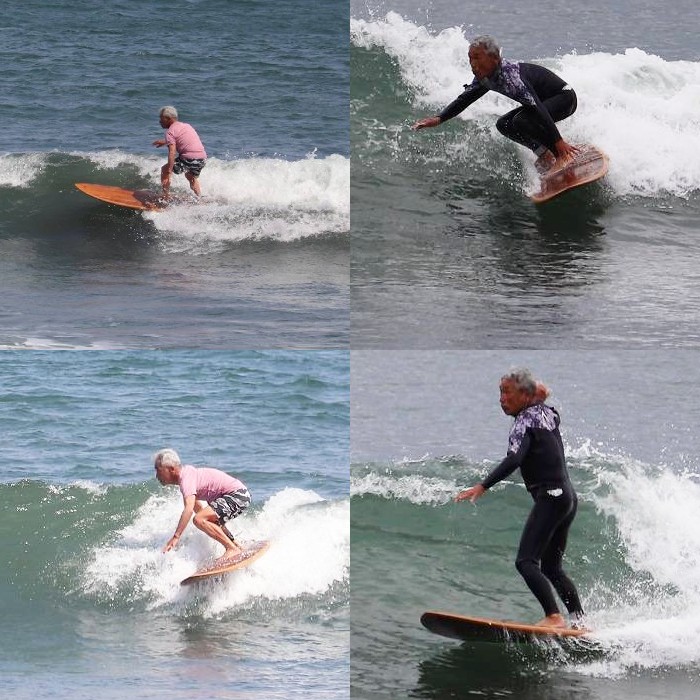 社長のサーフボードの行方…