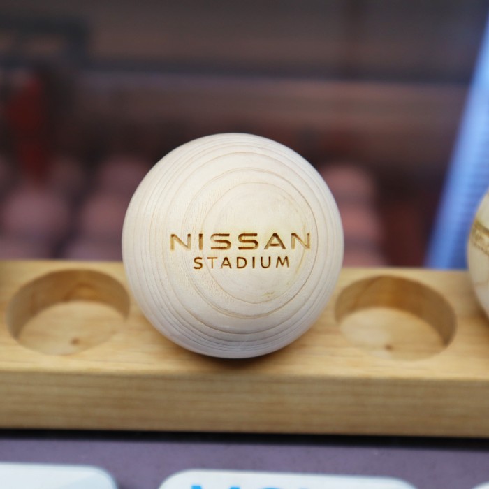 日産スタジアムさんノベルティグッズを作製