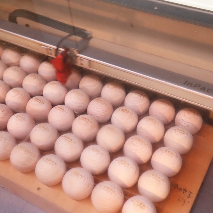 日産スタジアムさんノベルティグッズを作製