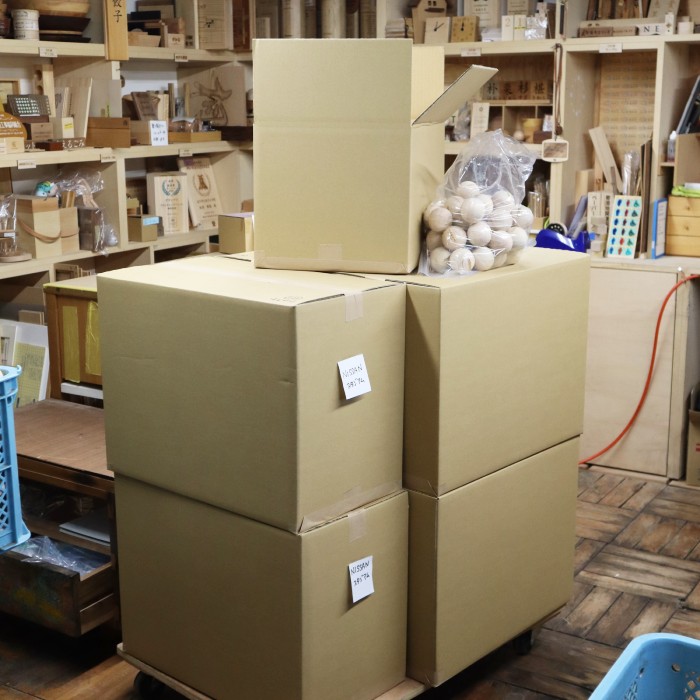 日産スタジアムさんノベルティグッズを作製