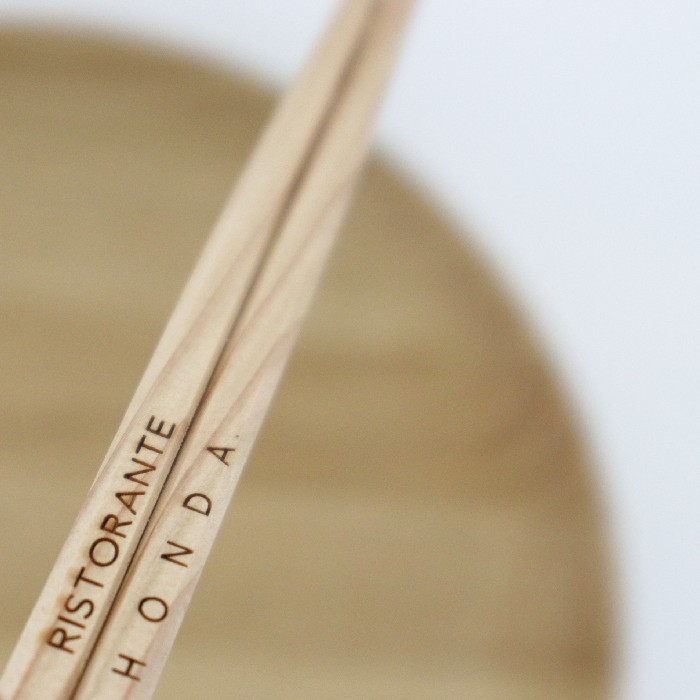 箸のノベルティー製作