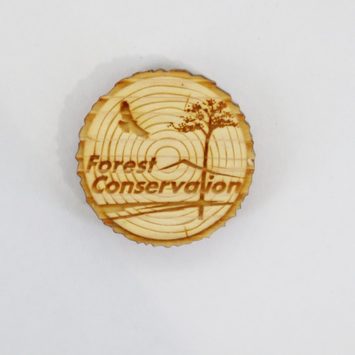 木製バッチの製作