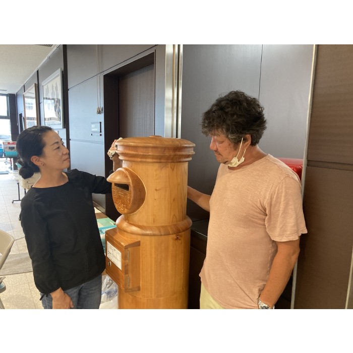 相馬の旅　木製ポストのその後…