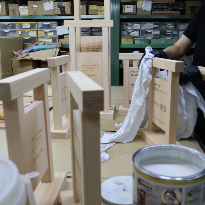 カベワンGP2022の楯を製作