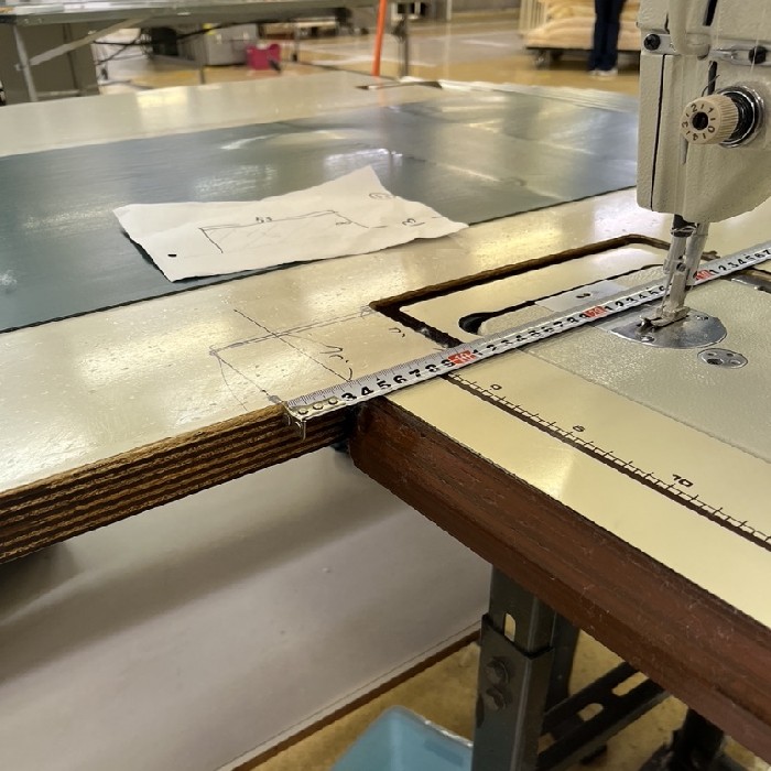 布団の打ち直しさん出張工事