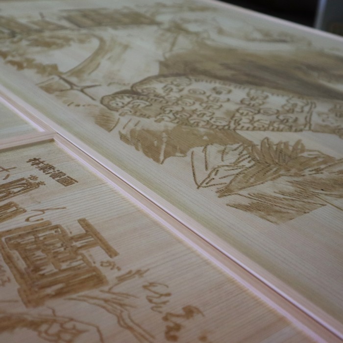 【OEM】林野庁の木製ポスターを製作