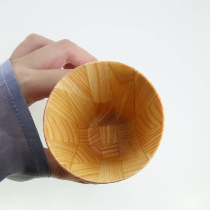 【OEM】木製のおちょこの制作