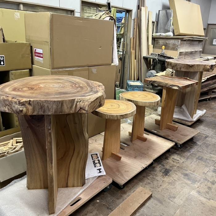 【OEM】様々な材を使用したデスクの制作