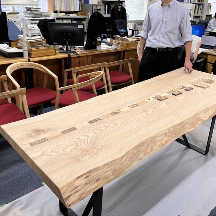 【OEM】様々な材を使用したデスクの制作