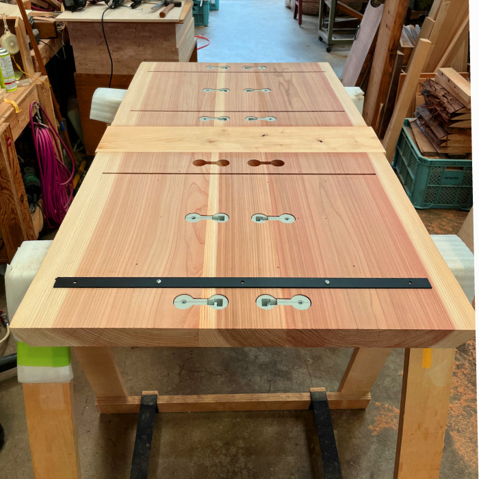 和食 よつ葉さんのテーブルを製作